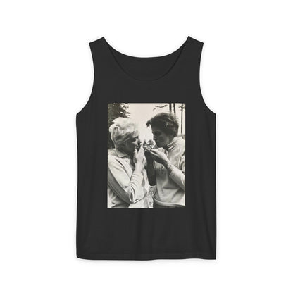 Vintage Print Garment-Dyed Tank Top
